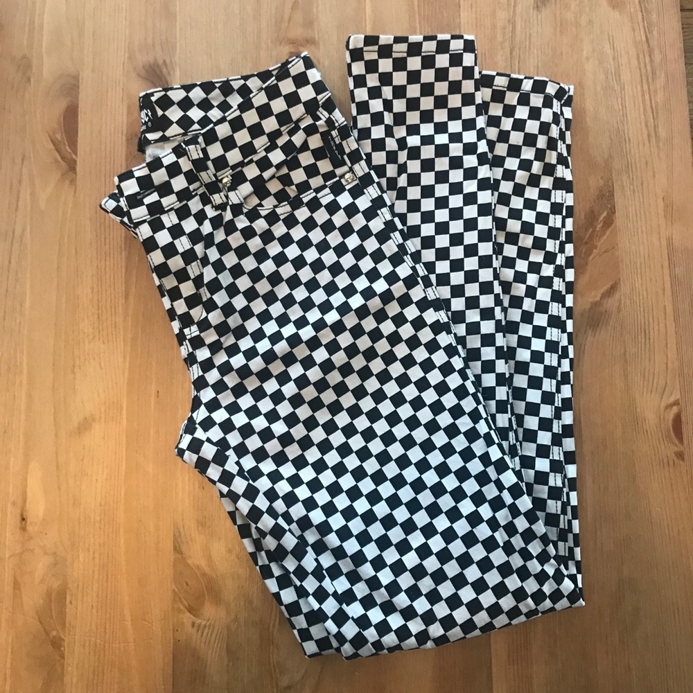 Tripp Checkered Skinny Jeans